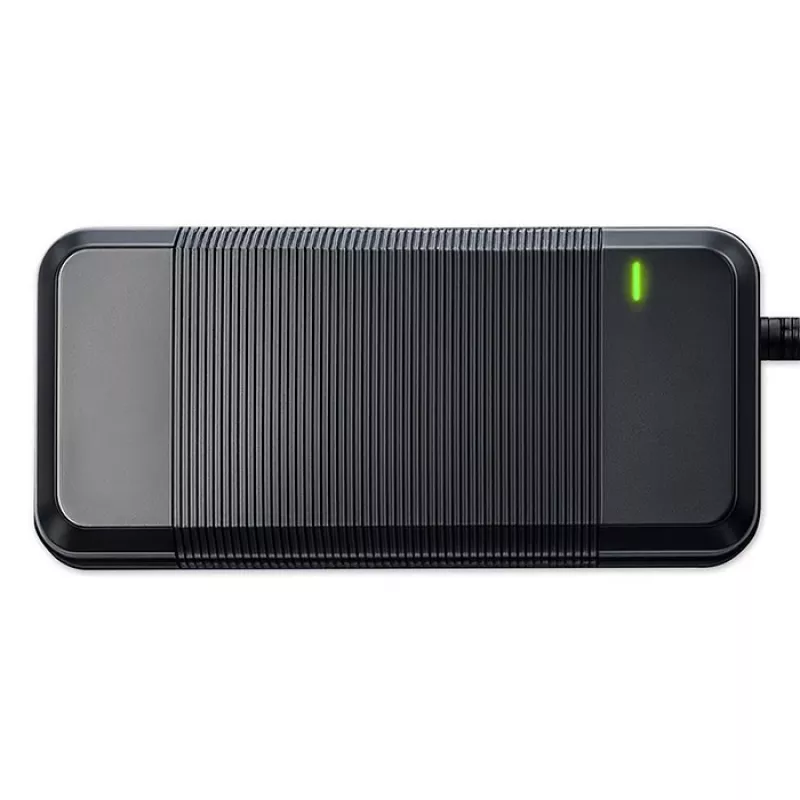 Ładowarka QOLTEC 36V–42V 4A do e-roweru, wtyk DC 5,5×2,1 mm