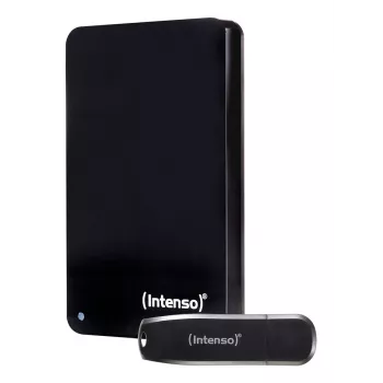 Dysk zewnętrzny INTENSO 2 TB 2,5 cala USB 3.2 Gen 1 (6023890), 5400 RPM, czarny