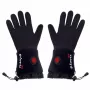 Rękawice podgrzewane Glovii GLBM — unisex nylon/poliester, zasilane bateriami, S-M, kompatybilne z ekranem dotykowym, oddychające, regulowane mankiety