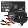 Ładowarka akumulatorów QOLTEC 52492 12V 2A z kontrolą mikroprocesorową i regeneracją ogniw