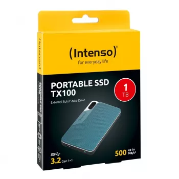 Intenso SSD TX100 1.8 cala 1 TB USB 3.2 Zewnętrzny