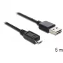 Kabel USB DeLOCK EASY-USB 2.0-A Micro-B 5 m