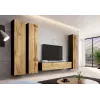 Cama TV Stand VIGO '180' 30/180/40 Czarny/wotan oak