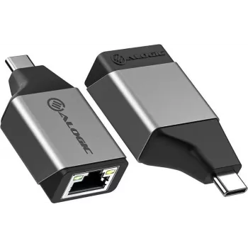 ALOGIC Ultra Mini - adapter sieciowy - USB-C 3.2 Gen 1 - Gigabit Ethernet x 1 - Space-szary (ULCGEMN-SGR)