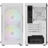 ATX AEROCOOL TRINITY MINI FRGB MICRO MINI TOWER CASE Z PANELEM SZKLANYM (BIAŁY)