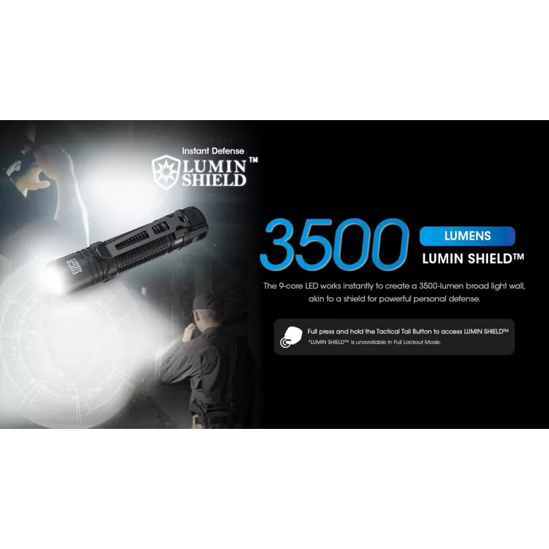 Latarka Nitecore EDC31 kompaktowa latarka kieszonkowa, do 1800 lumenów, do codziennego noszenia