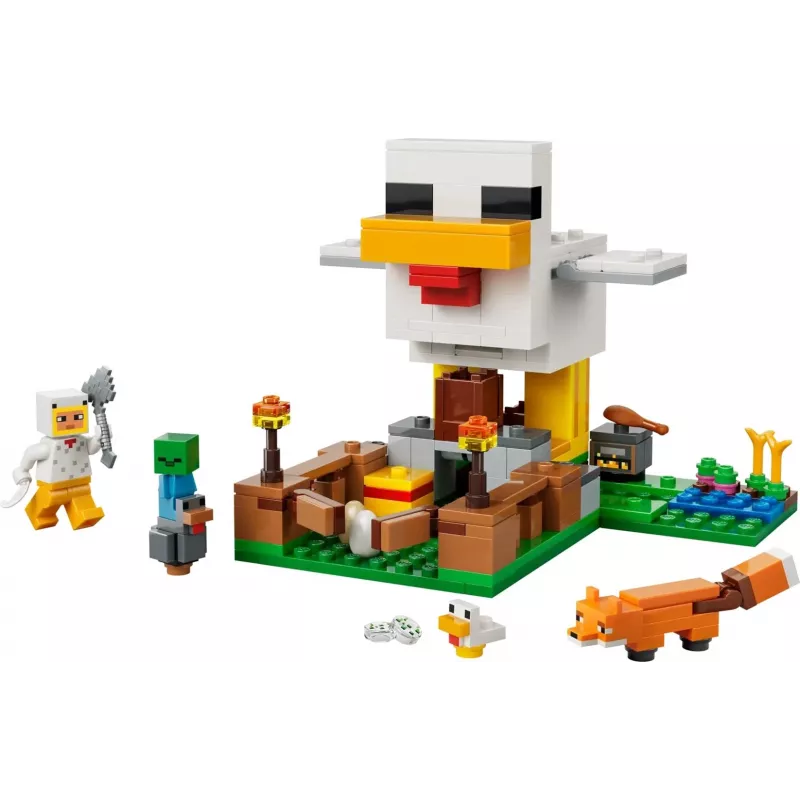 LEGO MINECRAFT 21585 Farmy Kurczaków