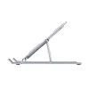 Podstawka pod laptopa UNITEK OT155SL srebrna aluminiowa, regulacja pochylenia 13-41°