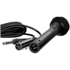 Mikrofon SVEN MK-100 (Przewodowy, dynamiczny, metalowy, kabel 4,0 m, Jack 6,3/3,5 mm, kardioidalny, czarny)