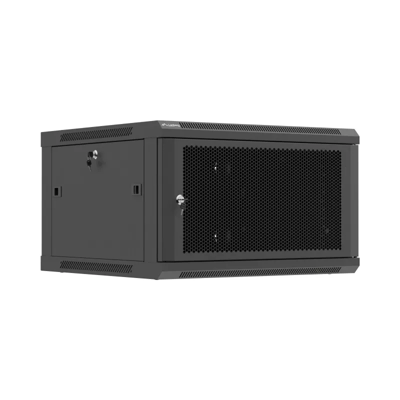 Szafa rack wisząca 19 inch 6U 600x600 czarna