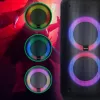 Głośnik przenośny MANTA ATTIS SPK0802 120W, Bluetooth, wejście przewodowe, akumulator, FM, oświetlenie LED