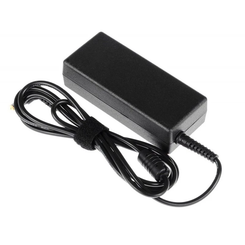 Zasilacz sieciowy zielony Cell AD01P — 60 W, 19 V 3.42 A, wewnętrzny zasilacz do laptopa, czarny