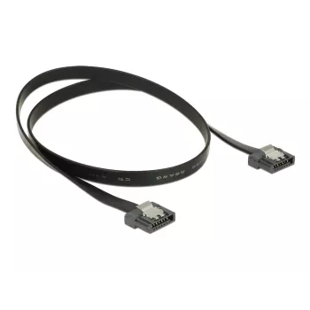 Kabel SATA DeLOCK 83841 0,5 m SATA III 7-pin Czarny