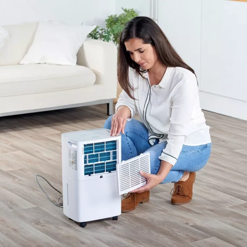 Osuszacz powietrza Taurus DH1201 — zbiornik 2,5 L, 90 m³/h, 210 W, 43 dB, R290