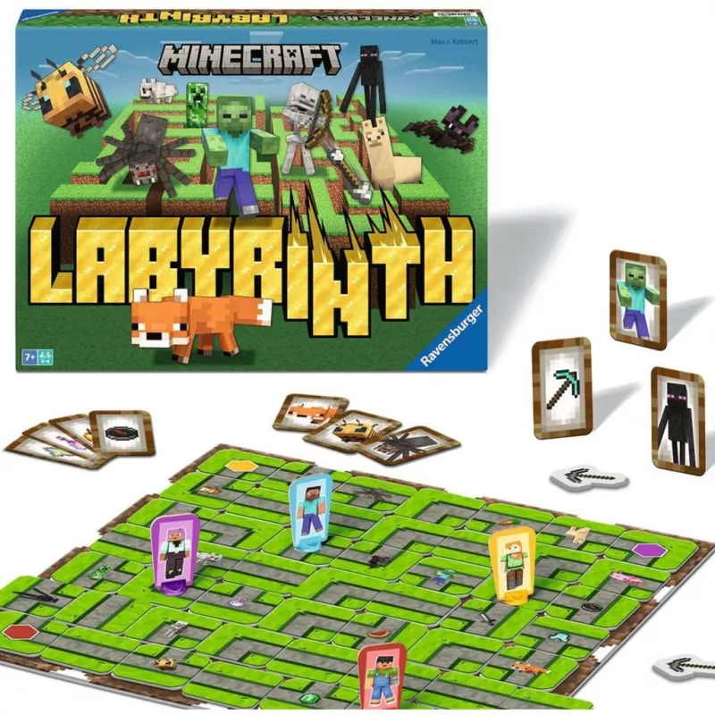 Minecraft Labyrinth, gra planszowa