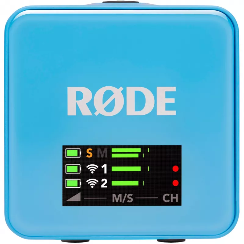 RØDE Wireless GO III niebieski - bezprzewodowy system mikrofonowy (niebieski)