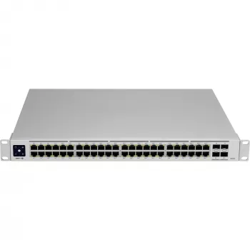 Przełącznik sieciowy Ubiquiti UniFi USW-PRO-48 zarządzany L2/L3 Gigabit Ethernet (10/100/1000) 1U Srebrny