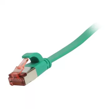 Synergy 21 kabel krosowy RJ45, CAT6 250Mhz, 1.5m Green, FTP(U/FTP), TPE(Superflex), Flat, Synergy 21, - cyfrowy/dane - Network