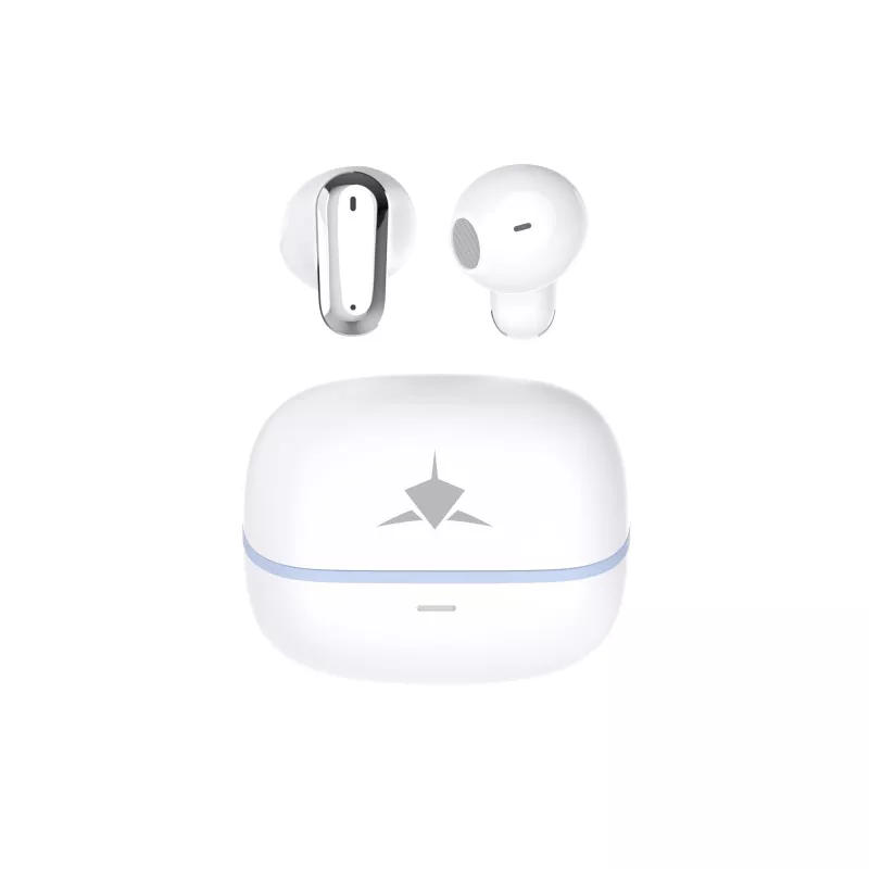 Słuchawki True Wireless White Shark GEB-TWS-201 Blaze biały