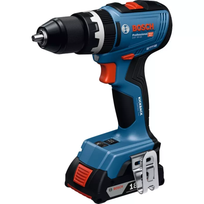 Klucz udarowy akumulatorowy Bosch GSB 18V-65 2x akumulatory 4.0Ah