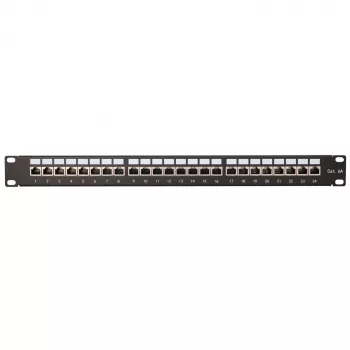 Patch Panel - Extralink CAT6A STP, 24 porty
