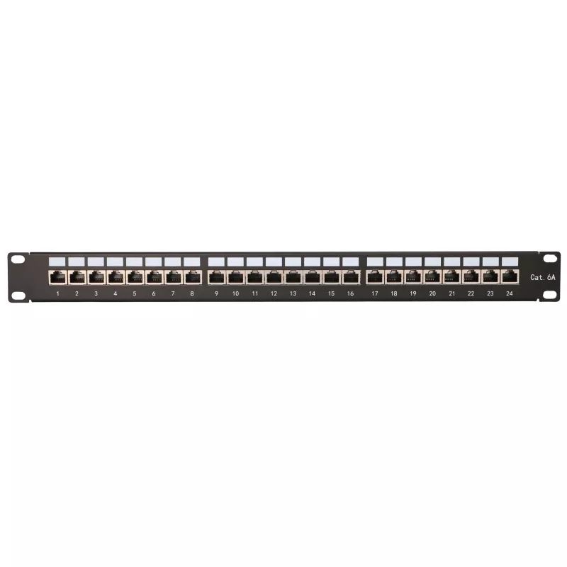 Patch Panel - Extralink CAT6A STP, 24 porty