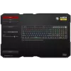 Klawiatura IBOX AURORA K-6 — pełnowymiarowa QWERTY, bezprzewodowa RF + Bluetooth, podświetlenie RGB, mechaniczne niskoprofilowe klawisze, czarna
