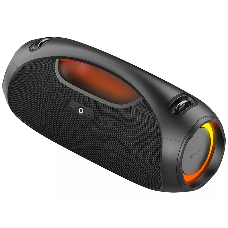 Przenośny głośnik stereo TRACER TRAGLO47226 — bezprzewodowy Bluetooth 5.3, 60 W RMS, 12 h baterii, czarny