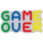 Neon MANTA SNL102MT — podświetlana dekoracja ścienna w stylu “Game Over”, efekt neonu LED podłączany do gniazdka