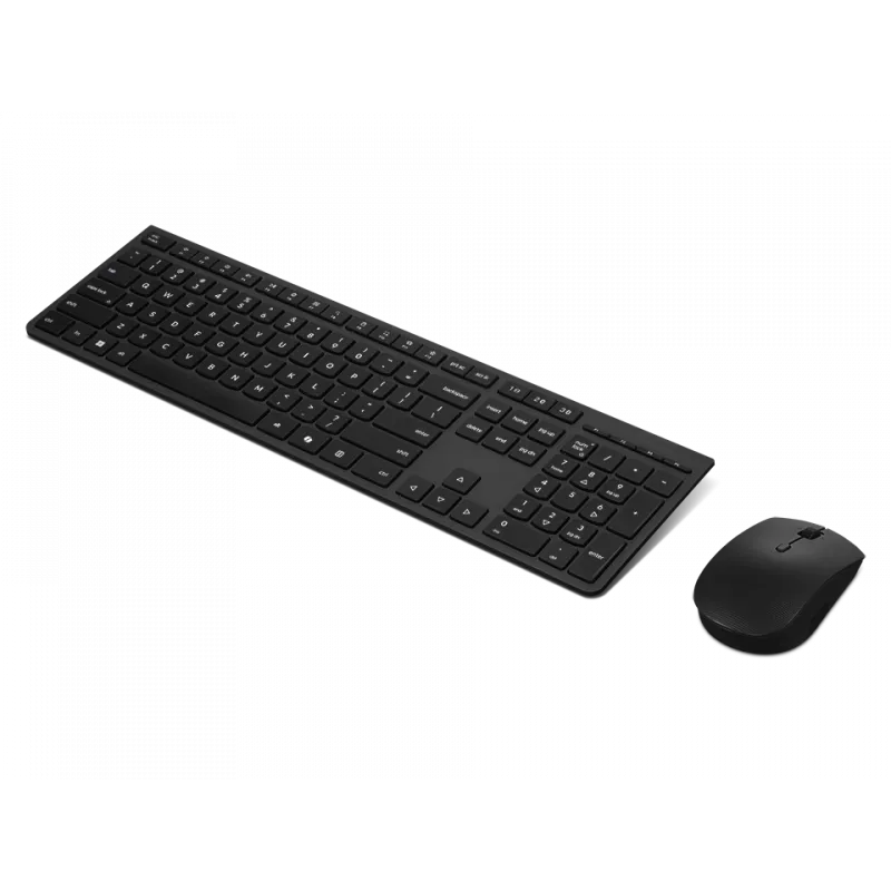 Bezprzewodowy zestaw klawiatury i myszy Lenovo 4X31R64354 Bluetooth szary