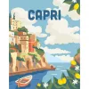 Zestaw do malowania Ravensburger CreArt Capri – zestaw do malowania na płótnie firmy Ravensburger
