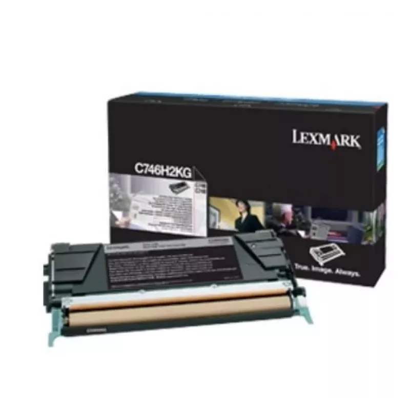 LEXMARK C746H3KG Toner Lexmark czarny korporacyjny 12000 str. C746dn / C746dtn / C746n / C74