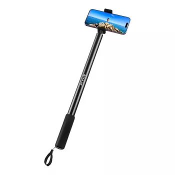 Metalowy kijek do selfie Puluz PU641B do Insta360 One RS/X2/X3/X4, 2 m, czarny