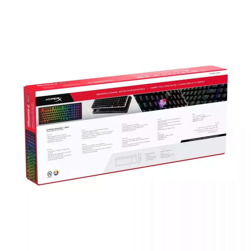 HyperX Origins 2 1800 klawiatura Czarny