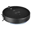 Robot odkurzający TEESA Smart VAC 2 — okrągły, czarny, siła ssania 1000 Pa, bateria litowa 9,6 V/2000 mAh, pojemnik na kurz 0,2 l, Wi‑Fi, automatyczny powrót