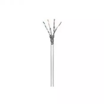 Wentronic Goobay CAT 6 kabel sieciowy, S/FTP (PiMF), szary, 100 m - mieszanka miedzi CCA, AWG 23/1 (drut), LSZH (93956)