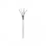 Wentronic Goobay CAT 6 kabel sieciowy, S/FTP (PiMF), szary, 100 m - mieszanka miedzi CCA, AWG 23/1 (drut), LSZH (93956)