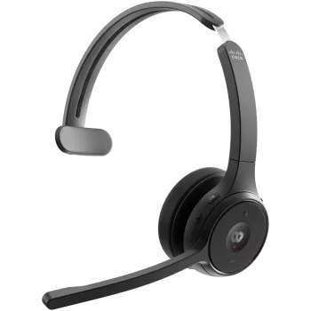 721 Wireless Single ON-EAR Headset USB-A BUNDLE-CARBON Blac