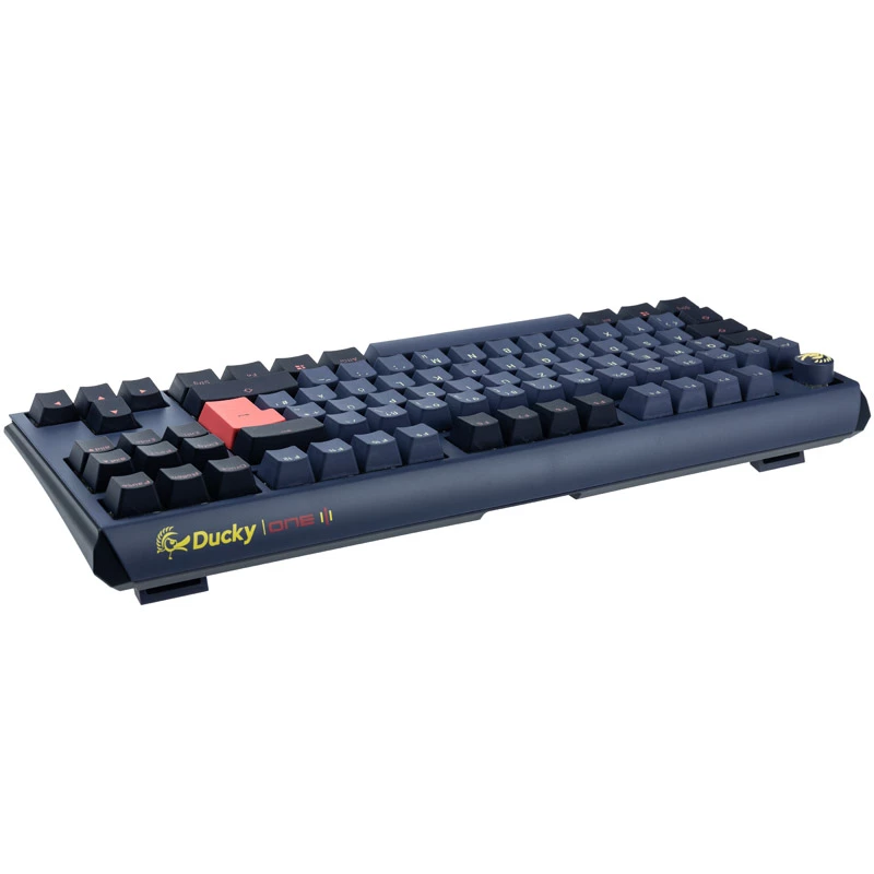 Klawiatura gamingowa Ducky One 3 Cosmic Niebieski TKL, RGB LED - MX-Ergo-Clear