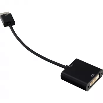 Konwerter DisplayPort 1.2 > DVI24+1, kabel czarny, 15 cm