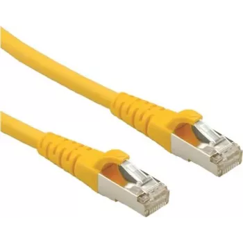 Roline - Patch-kabel - RJ-45 (M) to RJ-45 (M) - 1.5 m - SFTP, PiMF - CAT 6a - żółty