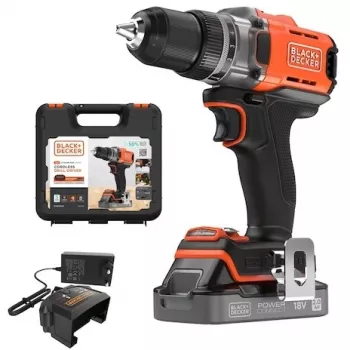 Wkrętarka akumulatorowa Czarny & Decker BCD382D1XK 18V 2Ah Bateria