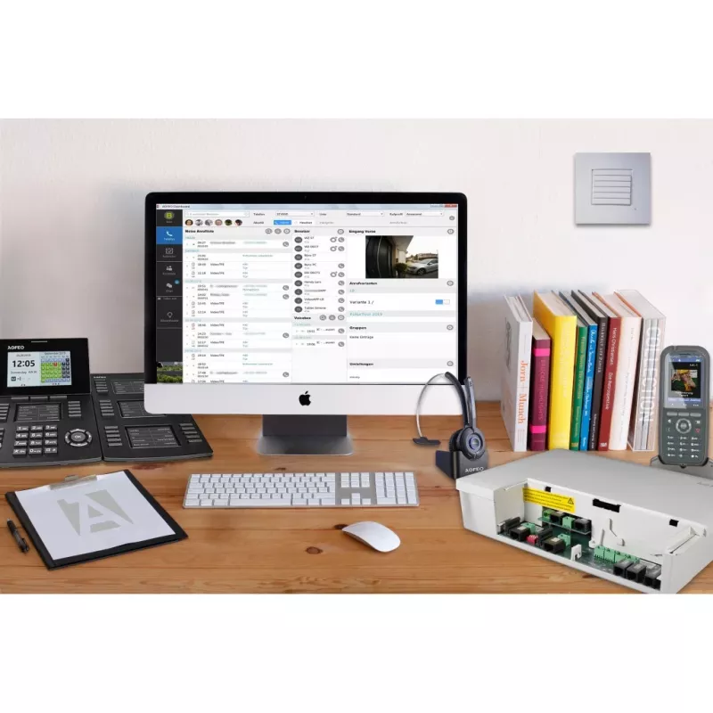 AGFEO Telefonanlage Full-IP ES 548 WandEnclosure m.to 12VoIP 6101515 1 (6101515)