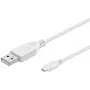 Kabel USB Microconnect USBABMICRO5W USB 2.0 5 m USB A – Micro-USB B, biały