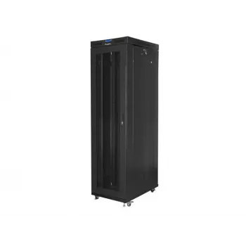 Wolnostojąca szafa rack Lanberg FF01-8047-23BL 47U 1200kg Czarna