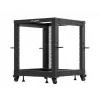 Szafa rack LANBERG Open Rack OR01-6112-B 12U 600x600 regulowana czarna