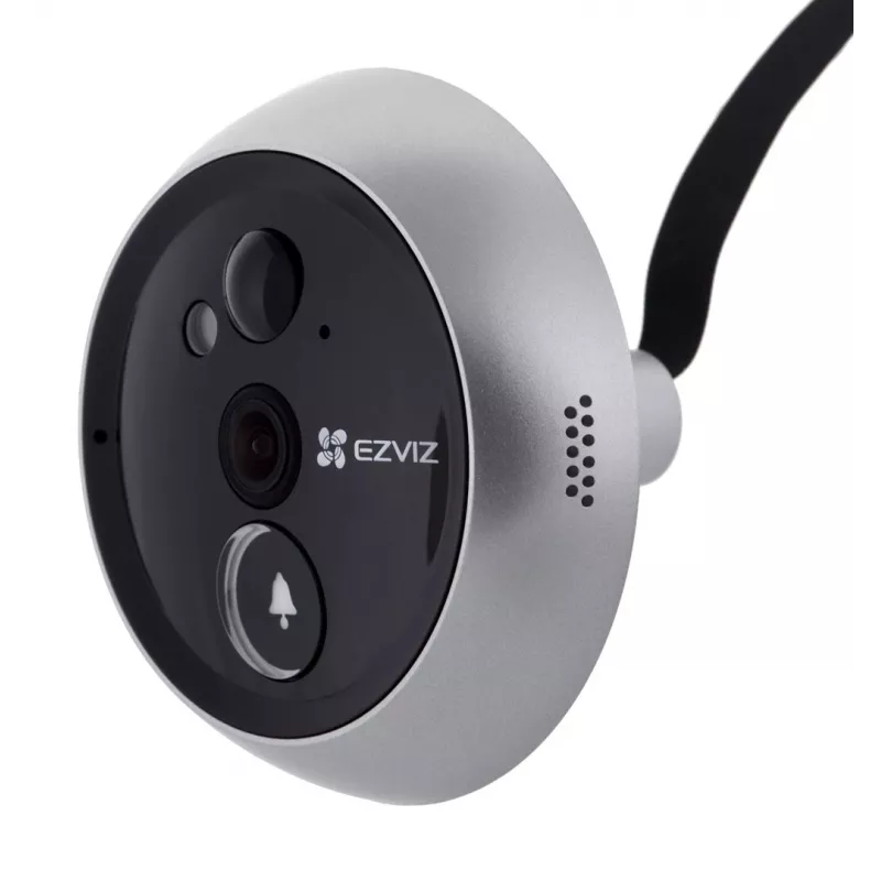 System wideodomofonowy EZVIZ DP2C 2 MP 10,9 cm (4,3 inch) Srebrny