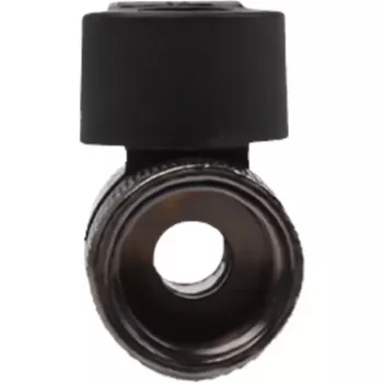 Alphacool 2-drożny zawór kulowy G1/4 - Czarny nikiel (17354)