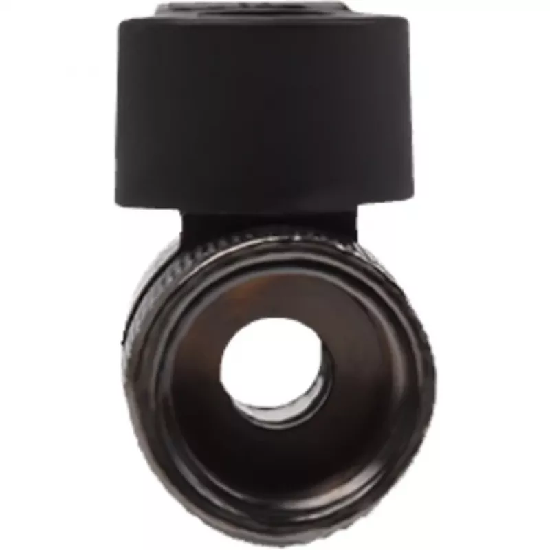 Alphacool 2-drożny zawór kulowy G1/4 - Czarny nikiel (17354)