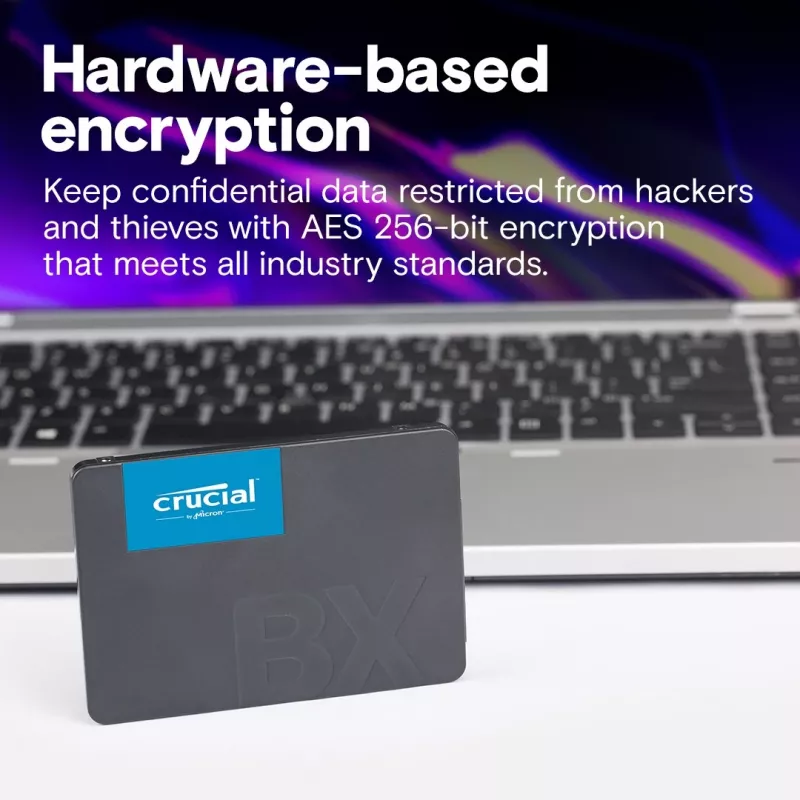 Dysk SSD Crucial 4 TB 2,5 cala SATA 3D NAND CT4000BX500SSD1